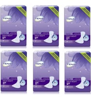 Tena Lady Maxi Night 6 damla Kadın Mesane Pedi 12'li 6 paket / 72 adet