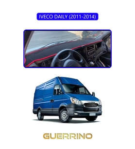 IVECO DAILY 2011-2014TORPİDO KORUMA HALISI MAVİ KENAR