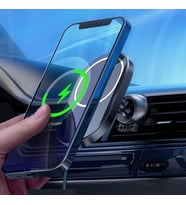 Mcg® 15w Mıknatıslı Takılabilen Hızlı Şarj Tüm Cihaz Ve Araçlara Uyumlu Araç İçi Şarj Cihazı