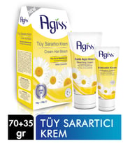 Agiss Tüy Sarartıcı Krem 70g+35g