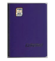 GIPTA CHROM-O SPİRALLİ PP. KAPAK A4 100 YP. KARELİ DEFTER 1492 - TEKLİ