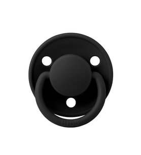 Bibs  De Lux Kauçuk Emzik - Black 6-18 Ay