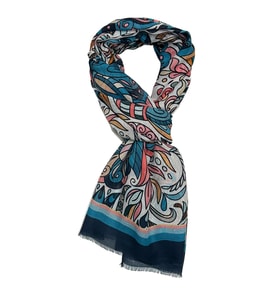 Mercer Style Çok Renkli İtalyan Modal Kaşkol MDL03 (Karışık)