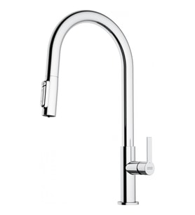 FRANKE MARİS SLIM CLEAR WATER Arıtma Bağlantılı Spiralli Duşlamalı Krom Armat