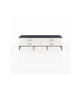 Arges TV Ünitesi 4 Çekmeceli  176x30x51 Antrasit-Antrasit/Aytaşı