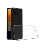 Newface Samsung Galaxy A05 Kılıf Lüx Şeffaf Silikon