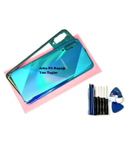 Tkgz Samsung Galaxy A50S A507 KASA Arka Pil Batarya Kapağı (TAMİR SETİ) YEŞİL