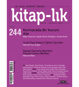 Kitap-lık Dergi 244.Sayı Ekim-Aralık 2026