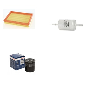 Bosch Filtre Bakım Seti Opel Tigra A 1994-2000 1.6 Klimalı Hava + Yağ f. + Yakıt Filtre Bosch