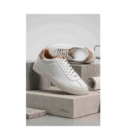 Lufian Paul 111230293 Erkek Deri Beyaz Sneaker