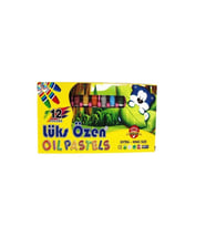 Pastel Boya 12 Renk Karton Kutu Lüks Özen Pastel Boya 12 Renk Karton Kutulu (Karışık)