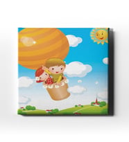 Uçan Balon Çocuk Kanvas Tablo ÇOK104