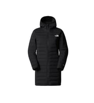 The North Face W Belleview Stretch Down Parka Kadın Outdoor Montu (600 Dolgu Kaz Tüyü) NF0A7UK7JK31 Siyah