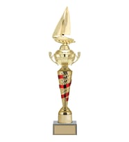 ODAK KUPA - Figürlü Kupalar - Yelken Figürlü Kupalar FG-078 B - 56 cm