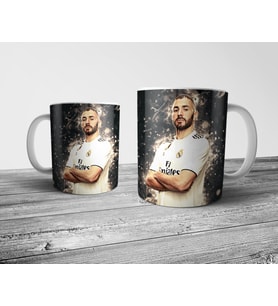 Pixxa Karim Benzema Kupa Bardak Model 1