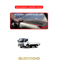 MITSUBISHI CANTER FE639TORPİDO KORUMA HALISI KIRMIZI KENAR