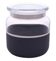 Gordion M06306-AB Kavanoz 10x10 cm Vısıon Black Platin