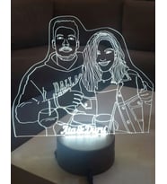 Kişiye Özel 3D Led Lamba