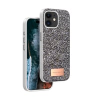 iPhone 11 Bright Simli Kapak - Gümüş