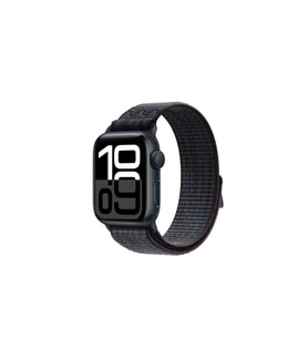 Lexroo Watch 10 42mm KRD-91 Hasır Kordon Strap Kayış - Siyah-Mavi