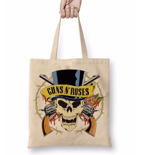 Guns N' Roses Bez Çanta Uzun Saplı
