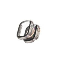 Apple Watch Ultra 49mm Uyumlu Kasa ve Ekran Koruyucu Zore Watch Gard 20 (Gri)