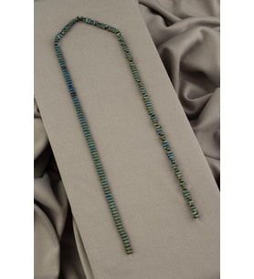 Hematit Doğal Taş Mat Yeşil Rondela Kesim 2x4mm Dizi [AA]