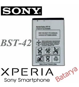 Sony Ericsson J132 J132i Batarya BST-42 Uyumlu Yedek Batarya