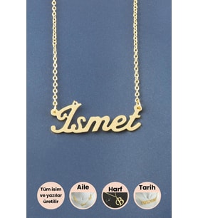 İsmet İsimli Kolye