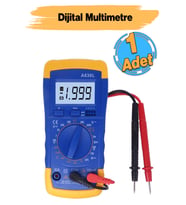 Pens Amper Metre Dijital Voltaj DC Alternatif Akım Ölçme