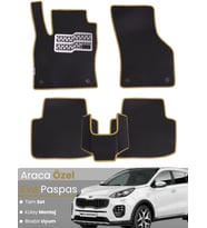 KİA SPORTAGE (2015-2021) Uyumlu EVA Paspas Tam Set–Araca Özel,Kolay Montaj,Su Geçirmez
