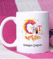 Grafiker Tasarımlı Kişiye Özel Hediye Grafiker Kupa Bardak