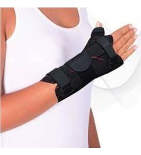 Case Baş Parmak Destekli El Bilek Splinti~Sol El~S-M