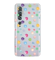 PrintiFy Xiaomi Mi Note 10 ile Uyumlu Water Color 6  Kamera Korumalı Şeffaf  Kılıf