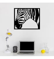 Zebra Motifli2-Duvar Tablosu