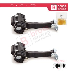 Alfa Romeo 159 2004–2011 60690659 İçin 2 EA Ön Sağ ve Sol Kapı Gergi Yayı