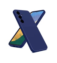 Galaxy A36 Kılıf Nano içi Kadife Silikon - Lacivert