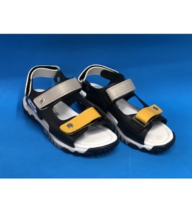 Wendy K-120p Erkek Çocuk Günlük Sandalet (Lacivert-Sarı)