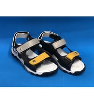Wendy K-120p Erkek Çocuk Günlük Sandalet (Lacivert-Sarı)