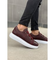CH251 - CBT Mirror Erkek Ayakkabı BORDO