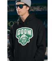 Doctor Doom Marvel Karakter Baskılı Unisex Oversize Hoodie
