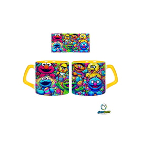 Ghostbastır Design Susam Sokağı Kupa Bardak Tek Adet 0705
