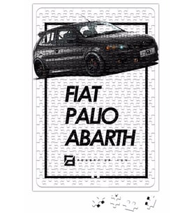 Fiat Palio Abarth Race Style Puzzle 240 Parça Yapboz