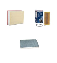 Bosch Filtre Bakım Seti Audi A4 1.9 TDI Dizel 2001-2004 Hava + Yağ F. + Polen Filtre Bosch