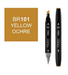 TOUCH TWIN BR-101 ÇİFT UÇLU MARKER YELLOW OCHRE