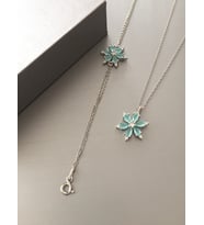 Gümüş Kadın Kolye Ve Bileklik Set