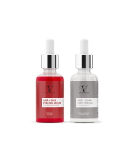 VİTANOVA 2’li Bakım Seti AHA+BHA Peeling Serum + Leke Karşıtı Serum