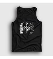 Presmono Unisex Siyah Kvitravn Wardruna Atlet 475708tt