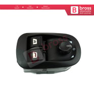 Peugeot Citroen Fiat için Ayna Ayarlı Cam Açma Düğmesi 6554.WA