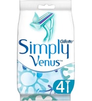 Gillette Simply Venus 2 Kullan At Kadın Tıraş Bıçağı (4 Lü Pk)